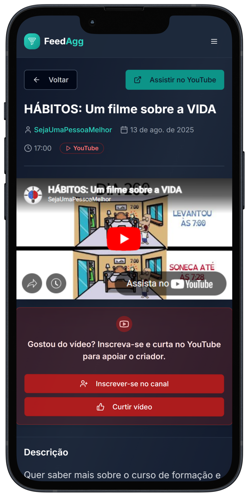 Consumir sem distrações